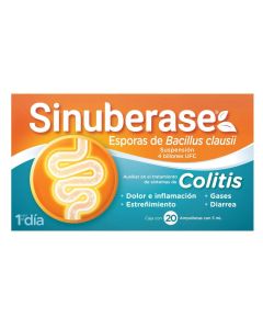 SINUBERASE ORAL 5 AMPOLLETAS 20 ML