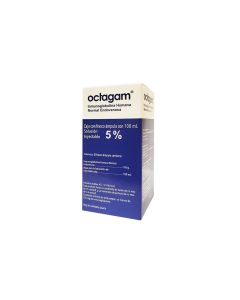 OCTAGAM 10% 5 GR 50 ML FRASCO AMPULA