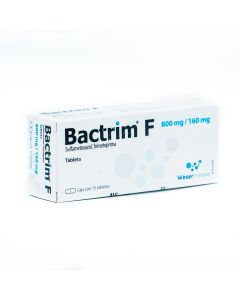 BACTRIM F 800 MG/160 MG 15 TABLETAS