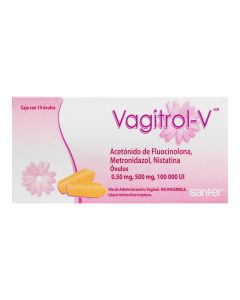 VAGITROL-V OVULOS 10 PIEZAS