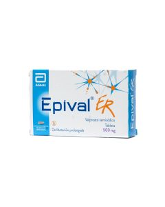 EPIVAL ER 500 MG 30 TABLETAS