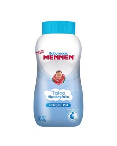 TALCO MENNEN BABY MAGIC AZUL 100 GR