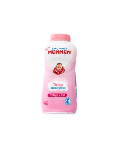 TALCO PARA BEBE BABY MAGIC MENNEN ROSA 200 GR