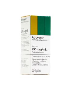 ATROVENT 250 MG SOLUCION 20 ML