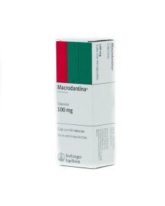 MACRODANTINA 100 MG 40 CAPSULAS 