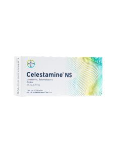 CELESTAMINE NS 5 MG/0.5 MG 20 TABLETAS