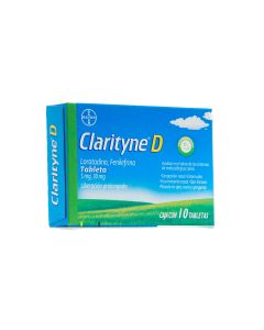 CLARITYNE D 5 MG/30 MG 10 TABLETAS