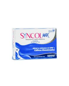 SYNCOL MAX 12 COMPRIMIDOS