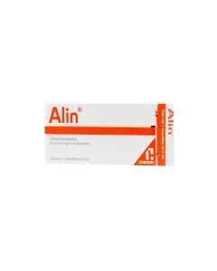 ALIN SOLUCION 8 MG/2 ML 1 AMPOLLETA