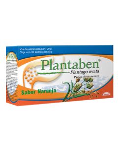 PLANTABEN POLVO SABOR NARANJA 30 SOBRES