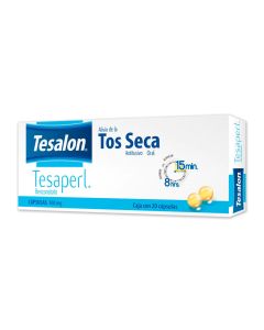 TESALON 100 MG 20 CAPSULAS