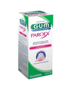 ENJUAGUE BUCAL GUM PAROEX GINGIVITIS 300 ML