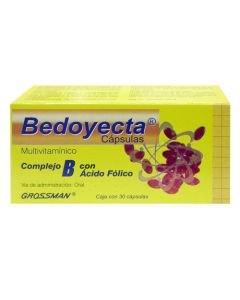 BEDOYECTA MULTIVITAMINICO 30 CAPSULAS