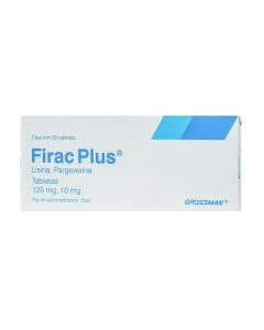 FIRAC PLUS 125 MG/10 MG 20 TABLETAS