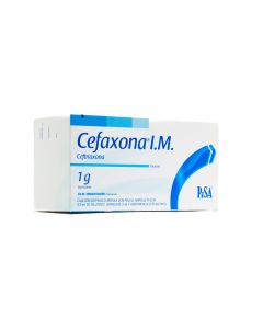 CEFAXONA I.M. 1 GR SOLUCION 3.5 ML