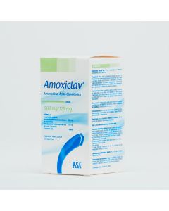 AMOXICLAV 500 MG/125 MG 15 TABLETAS