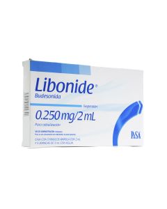 LIBONIDE 250 MG/ML 5 AMPOLLETAS