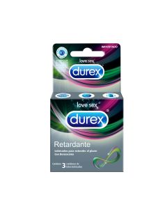 PRESERVATIVO DUREX RETARDANTE 3 PZAS