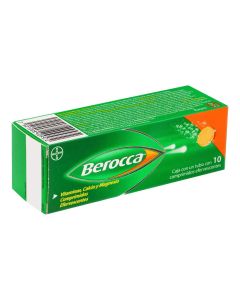 BEROCCA 10 COMPRIMIDOS EFERVESCENTES