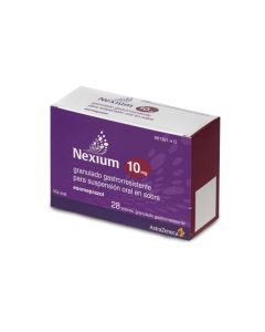 NEXIUM GRANULADO PEDIATRICO 10 MG 28 SOBRES