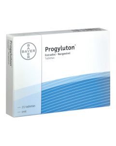 PROGYLUTON 2 MG 21 TABLETAS