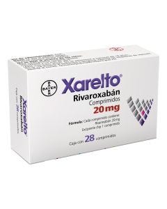 XARELTO 20 MG 28 COMPRIMIDOS