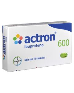 ACTRON 600 MG 10 CAPSULAS