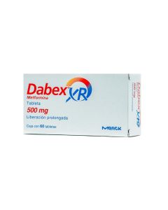 DABEX XR 500 MG 60 TABLETAS