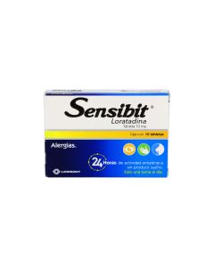 SENSIBIT 10 MG 10 TABLETAS