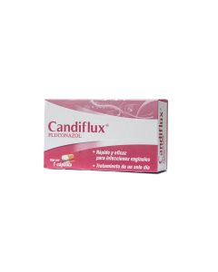 CANDIFLUX 150MG 1 CAPSULAS