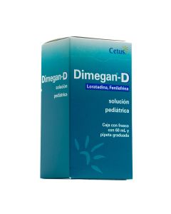 DIMEGAN D PEDIATRICO JARABE 60 ML