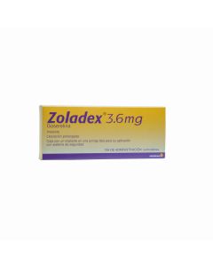 ZOLADEX 3.6 MG IMPLANETE EN JERINGA
