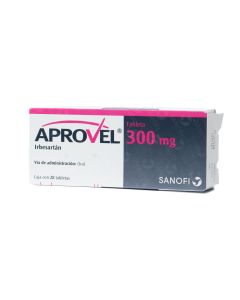 APROVEL 300 MG 28 TABLETAS