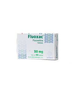 FLUOXAC 20 MG 20 TABLETAS