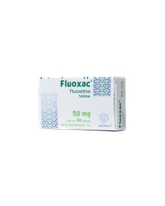 FLUOXAC 20 MG 40 TABLETAS