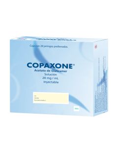 COPAXONE 20 MG/ML 28 JERINGAS PRELLENADAS