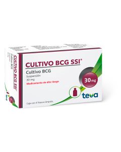 CULTIVO BCG SSI 30 MG 4 FRASCOS AMPULA