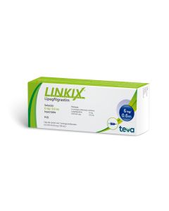 LINKIX 6 MG/0.6 ML 1 JERINGA PRELLENADA