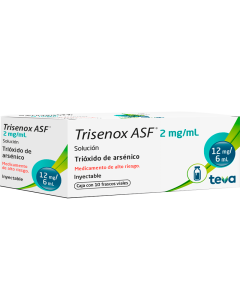 TRISENOX ASF 12 MG/6 ML 10 FRASCOS VIALES